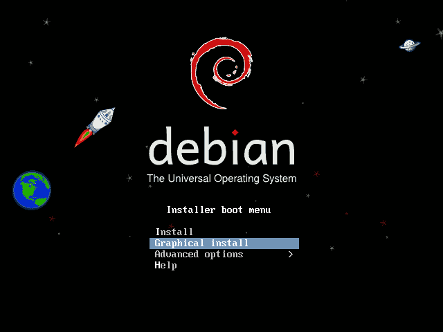 Debian install resize windows partition