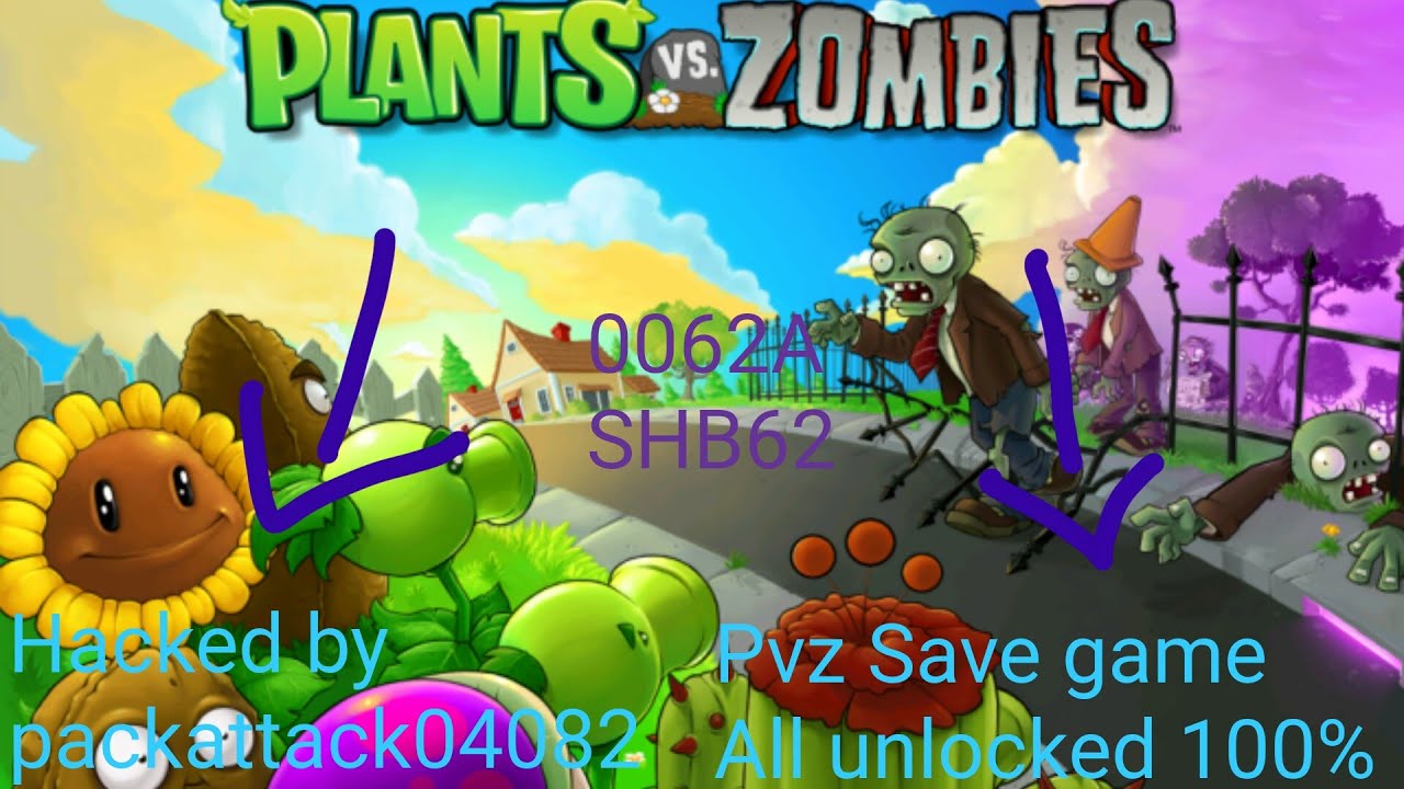 plants vs zombies hacked all plants unlocked